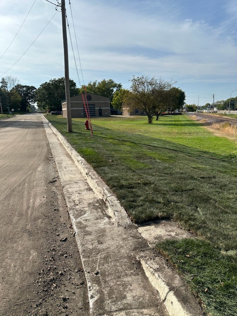 Fresh Sod Installation on a Charmingly Revamped Street image