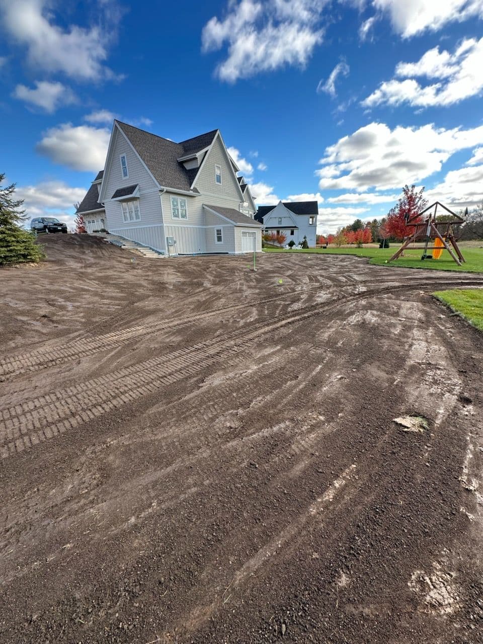 Project Freshly Graded Yard Perfect for Sod image